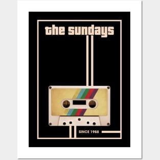 The Sundays Music Retro Cassette Tape Posters and Art